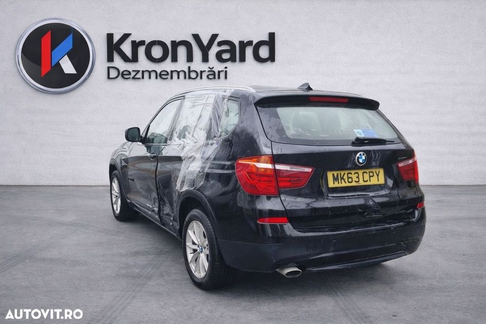 Aripa Dreapta Fata BMW X3 F25 2010 - 2014 4 Usi Schwarz 2 668 (1361) - 3