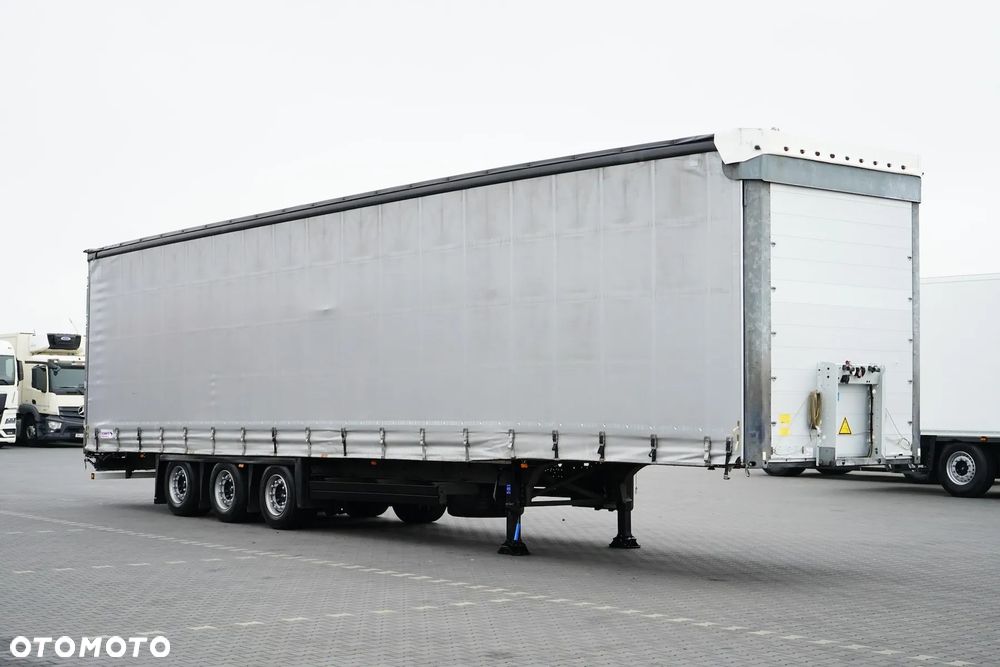 Schmitz Cargobull / FIRANKA / MEGA / MULTI LOCK / XL / OŚ PODNOSZONA - 2