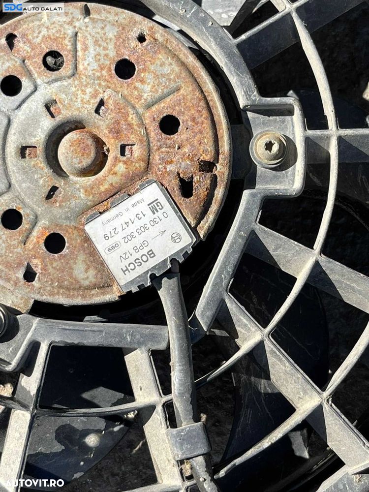 Electroventilator Ventilator Opel Astra H 1.9 CDTI 2004 - 2010 Cod 13132559 0130303960 13147279 0130303302 [C5718] - 3