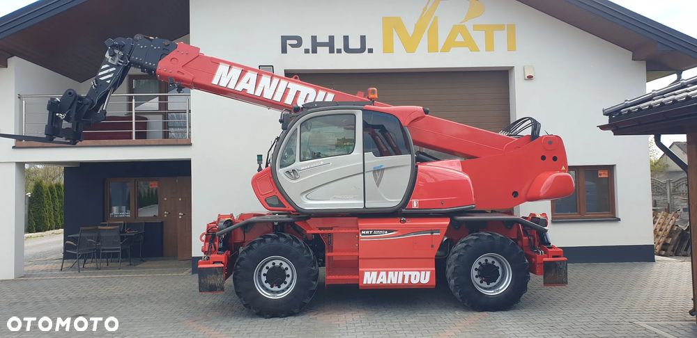 Manitou MRT2550 + PRIVILEGE rok 2018 KOSZ HYDR> widły pilot sprowadzona - 1