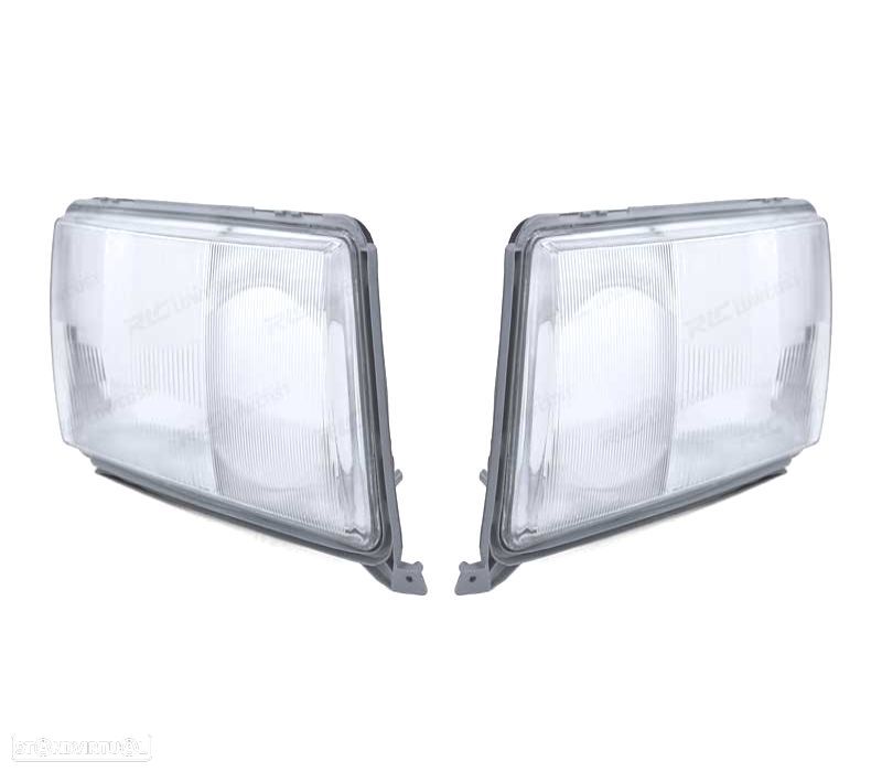 VIDROS FARÓIS FRONTAL PARA MERCEDES W124 89-93 - 3