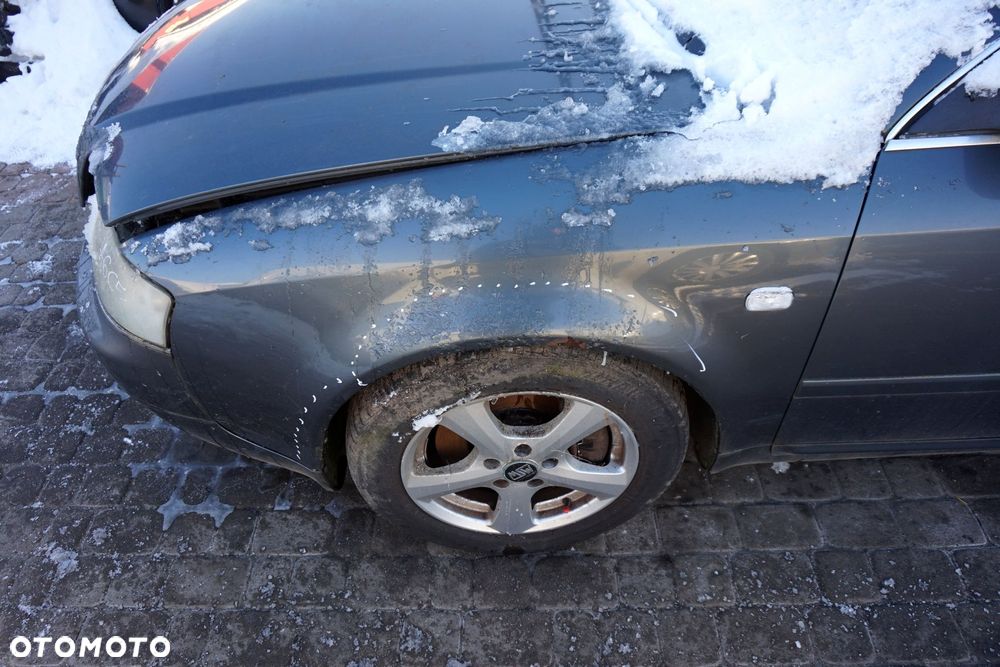MASKA ZDERZAK BŁOTNIKI LAMPY A6 C5 LIFT LX7Z  AUDI 2001-2004 SZARY PRZÓD KOMPLETNY - 21