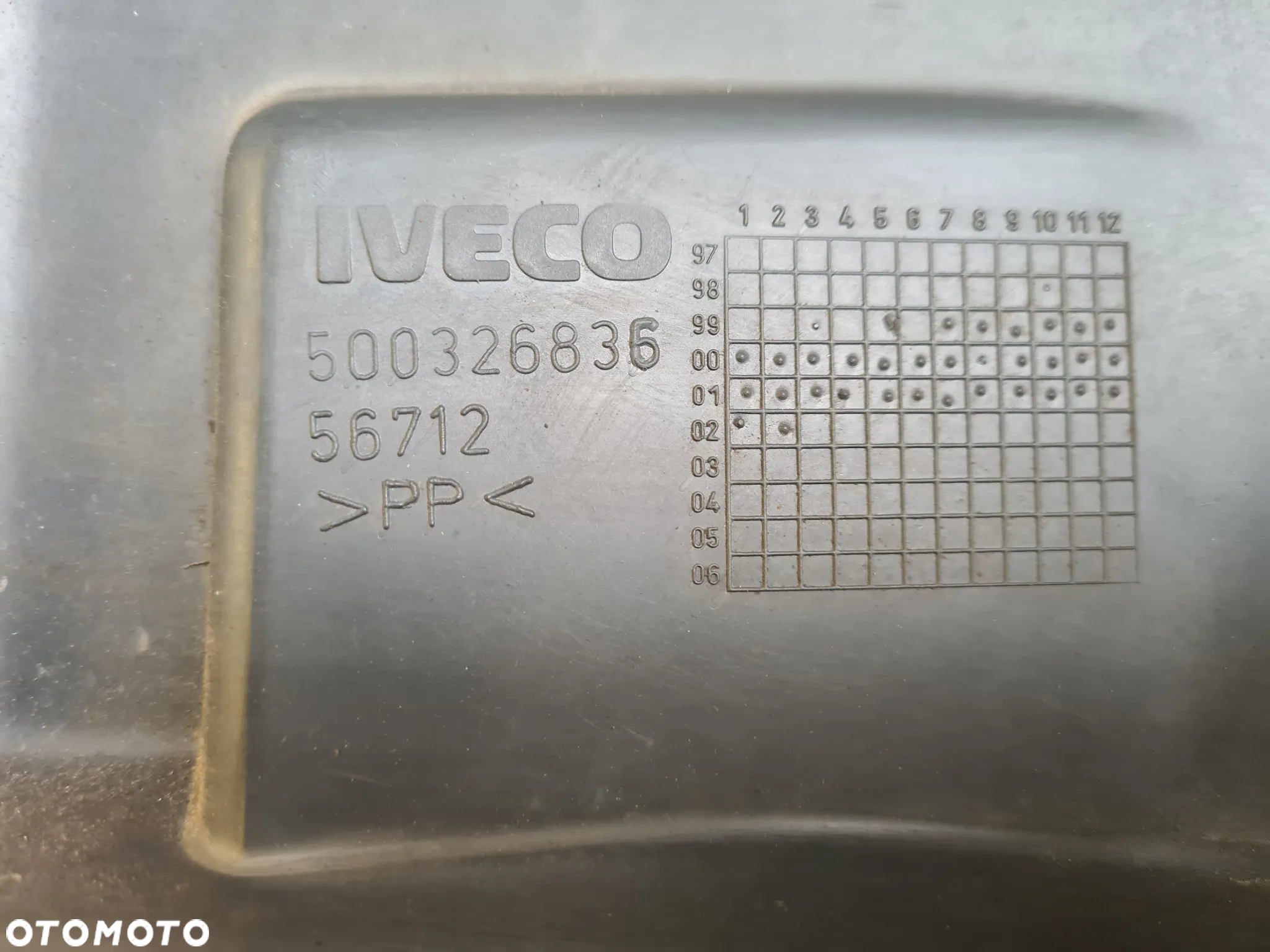 IVECO DAILY 3 99-06 narożnik zderzak prawy tył blaszak - 9