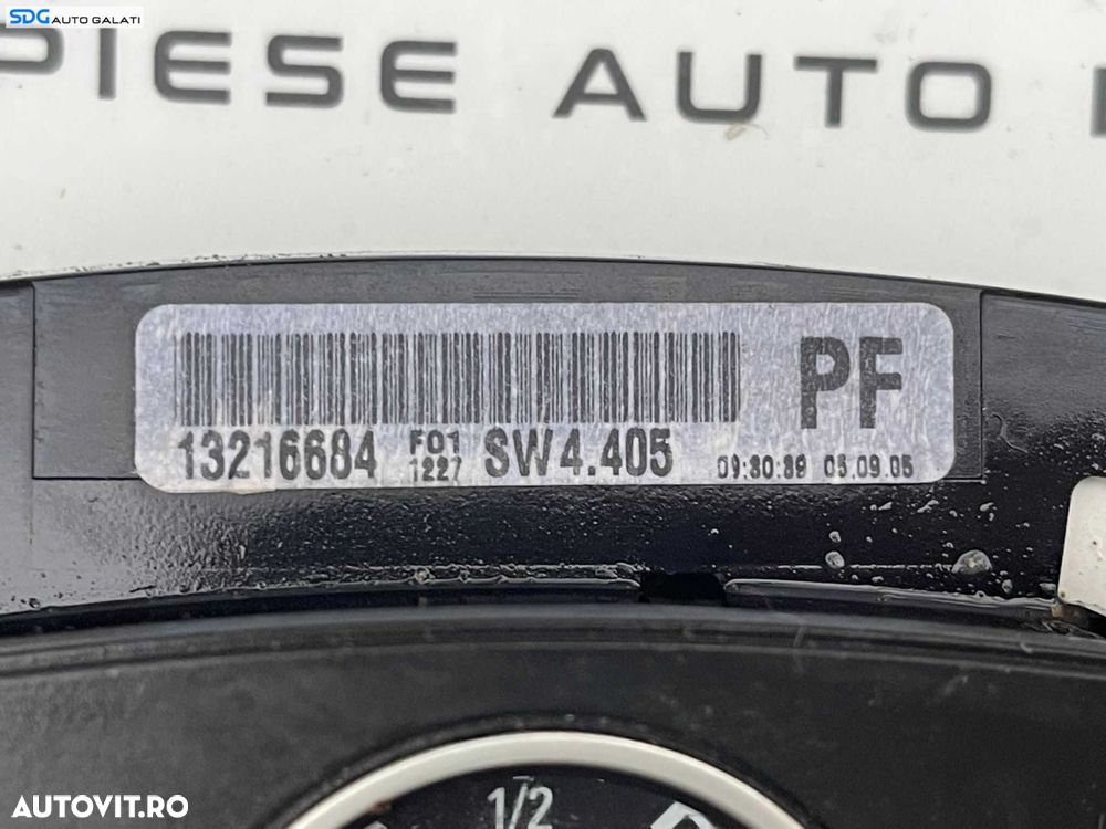 Ceas Ceasuri Cluster Instrumente Bord Opel Zafira B 1.9 CDTI 2005 - 2014 Cod 13216684 [B2942] - 5