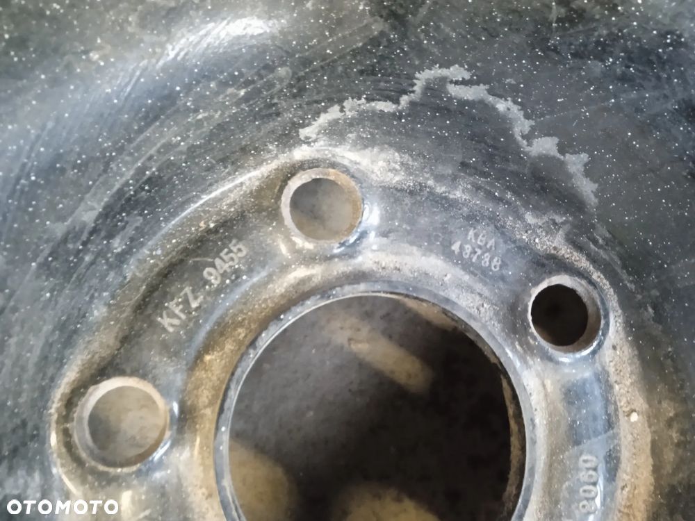Felga stalowa KOŁO ZAPASOWE OPEL 6.5" x 16" ET 41 - 3
