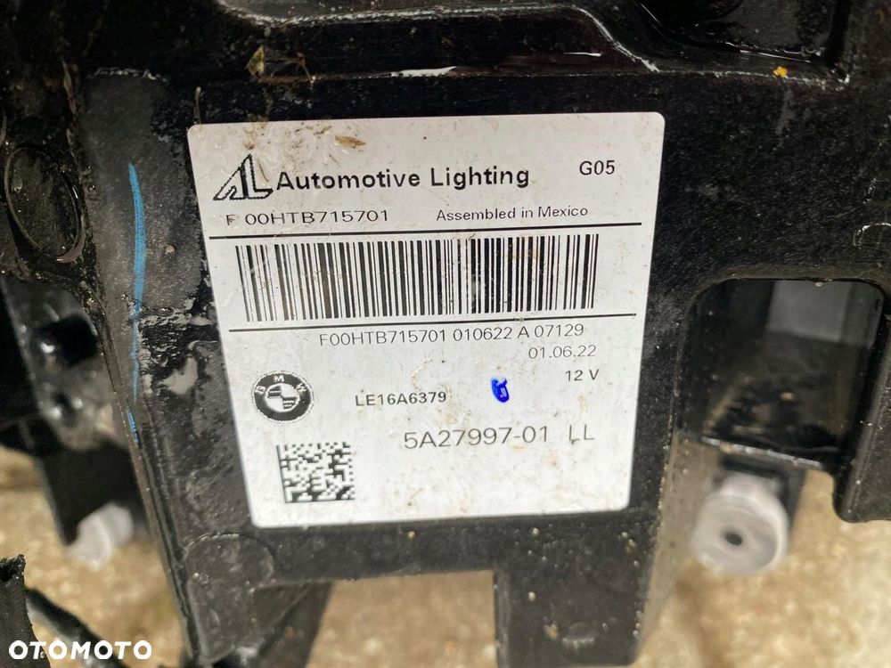 ZDERZAK MASKA LAMPA PAS PRZEDNI BMW X6 G06 M-PAKIET LASER - 14