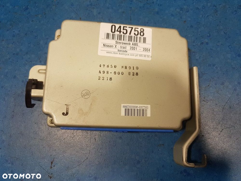 NISSAN X-TRAIL T30 STEROWNIK ABS. 47850-8H910 - 1