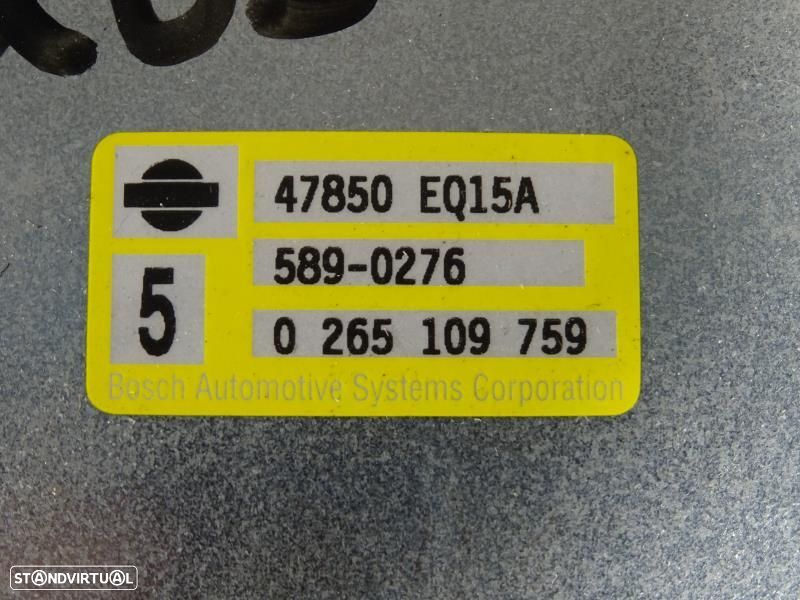 Centralina De Abs Nissan X-Trail (T30)  0265109759 / 47850Eq15a / 4785 - 2