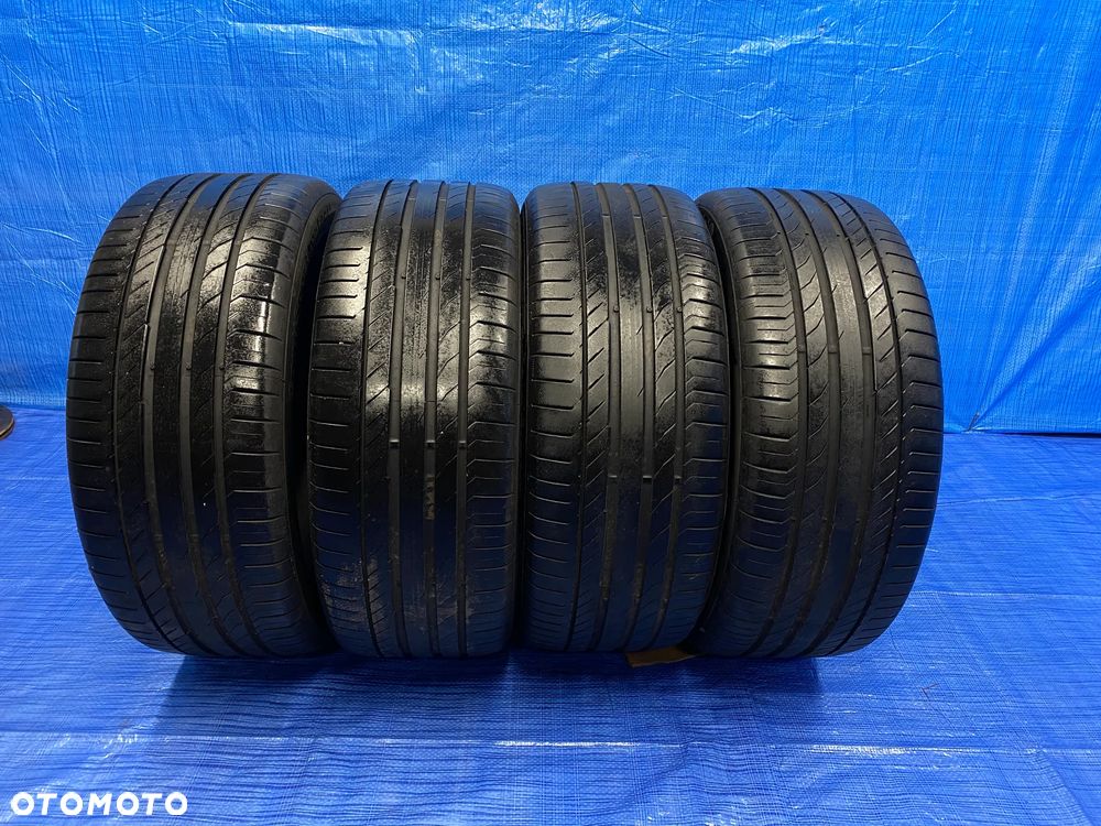 OPONA 19 OPONY LETNIE LATO KOMPLET OPON 4SZT CONTINENTAL CONTI SPORT CONTACT 255/50R19 103W BIEŻNIK 6,0mm 2019r - 1