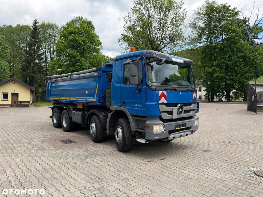 Mercedes-Benz 3544 ACTROS MP3 wywrotka 3-str. MEILLER, plandeka, BORDMATIC - 18