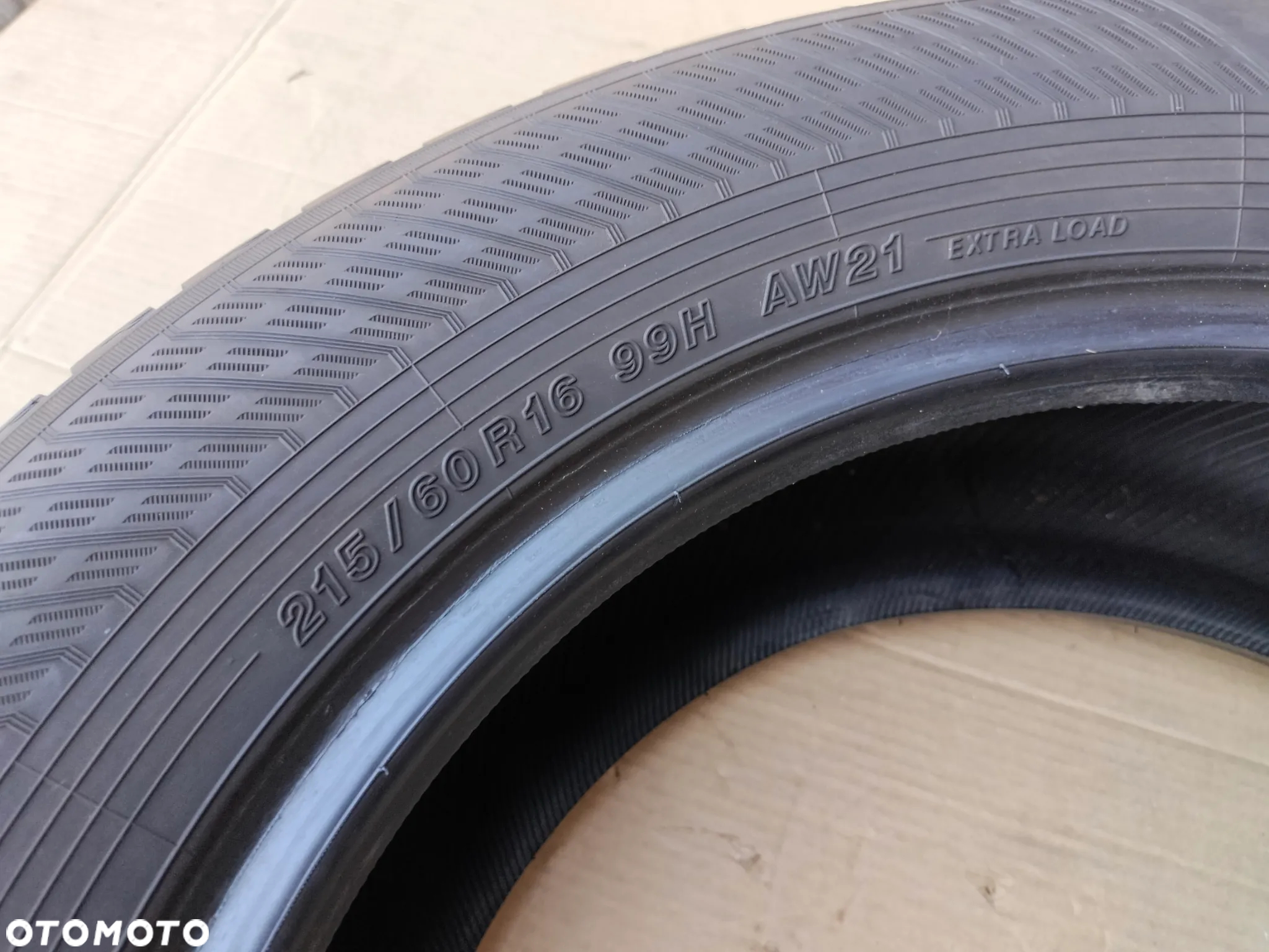 OPONY CAŁOROCZNE  YOKOHAMA BluEharth - 4S AW21 215/60 R16 99H EXTRA LOAD 2023 ROK - 17
