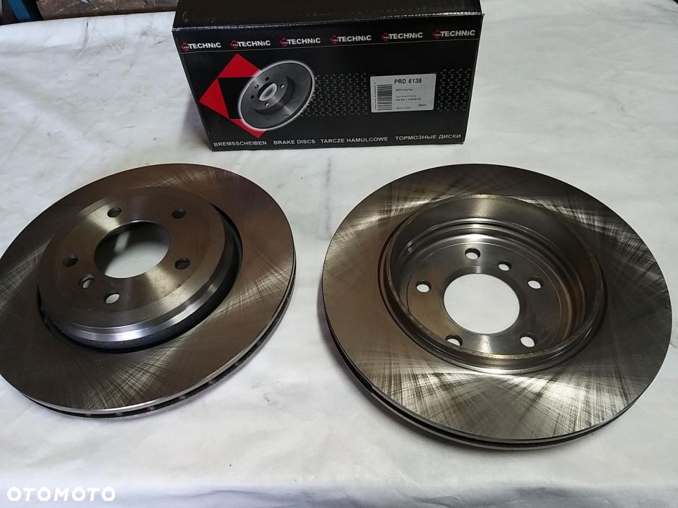 tarcza hamulcowa kpl.tył  320X22 V 5-OTW BMW 3 E46 325/330 00> PRD6138 - 1