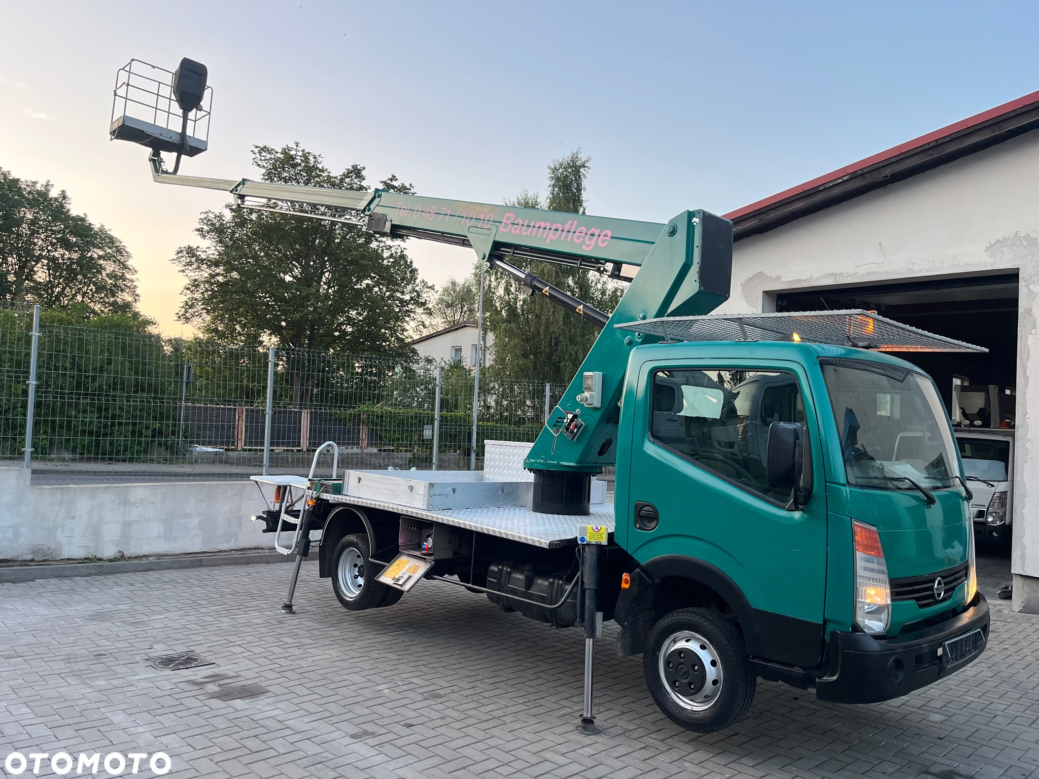 Nissan Podnośnik Koszowy GSR 179 Pełna Hydraulika Góra dół Zwyżka Kosz Izolowany! Jak Ruthmann Wumag Multitel - 14