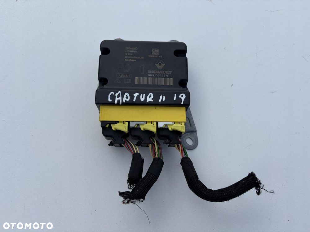 DESKA KONSOLA PODUSZKI AIR-BAG PASY SENSOR RENAULT CAPTUR II 2019-2024 - 12