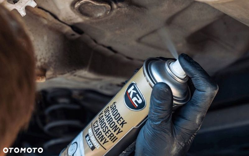 k2 spray środek ochrony karoserii 500ml (czarny) - 2