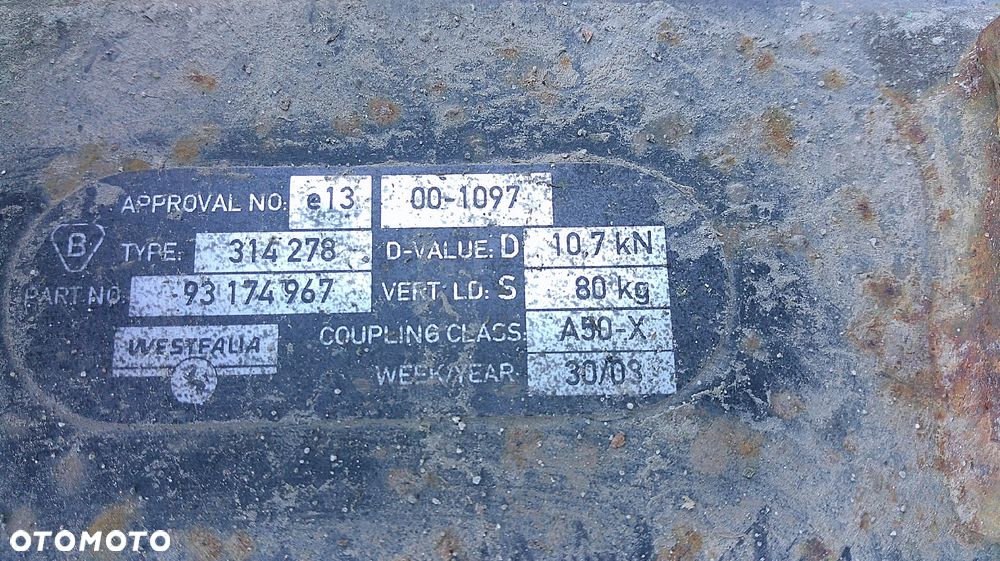 OPEL SIGNUM HAK HOLOWNICZY - 4