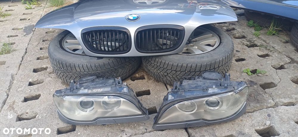 LAMPY BMW E46 COUPE CABRIO LIFT BI-XENON SKRĘTNE KOMPLET PRAWA LEWA LAMPA LISTWY