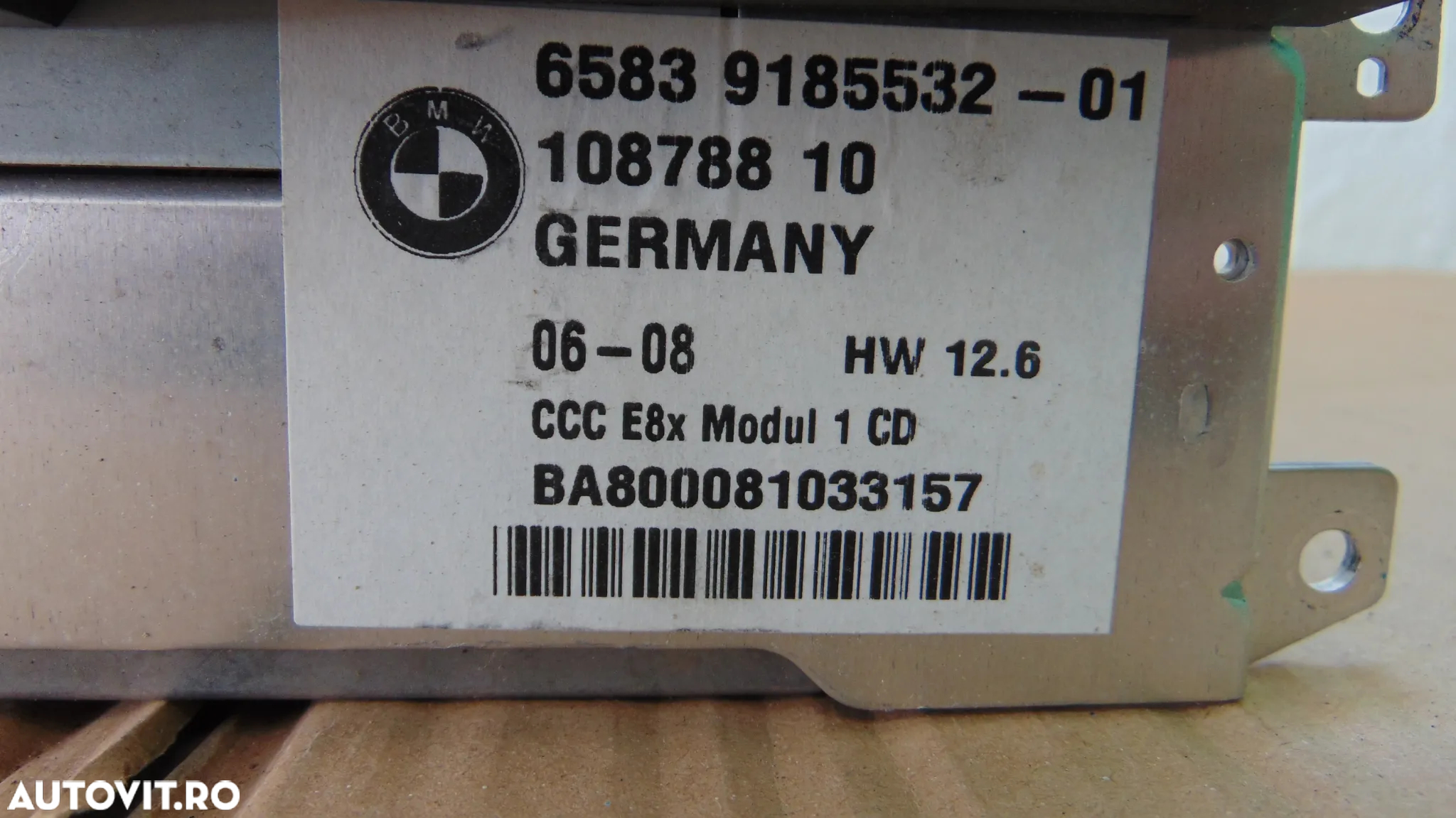 Unitate Radio CD navi BMW X5 E70,X6 E71 COD 65839185532 - 4
