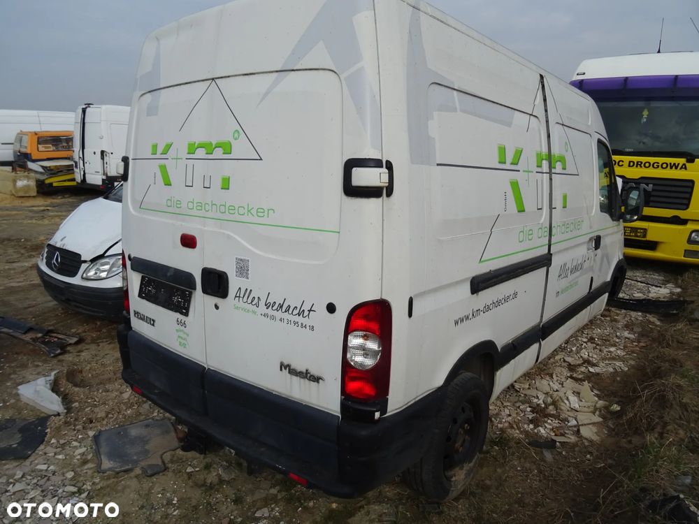 Renault Master II Lift części maska zderzak błotnik lampy drzwi klapa - 4