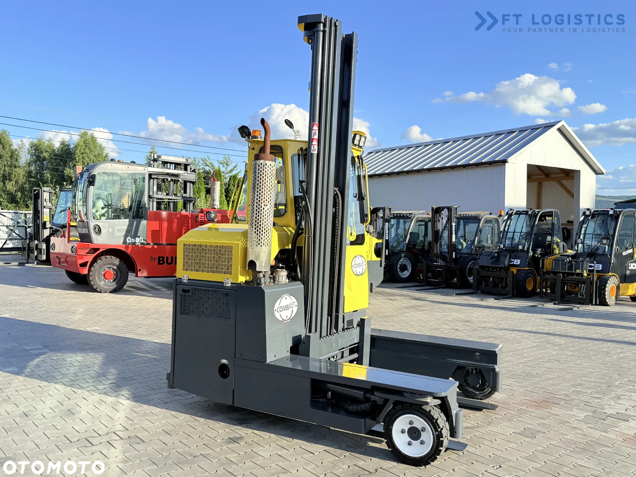 Combilift C3000 / GAS / TRIPLEX- 7600MM / POZYCJONER WIDEŁ / WOLNY SKON / PEŁNA OGRZEWANA KABINA / JEDYNIE 7868H / Szeroka oferta wózków czterokierunkowych i bocznych, dopasowanych do różnorodnych potrzeb i zastosowań. - 5