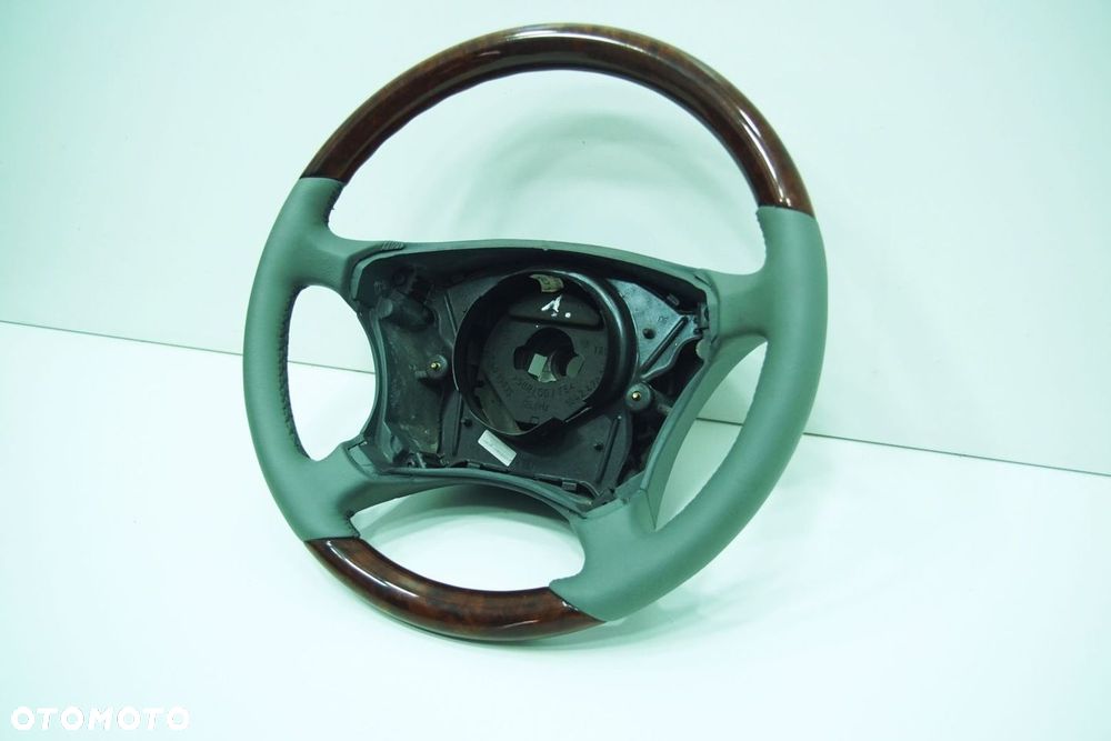 KIEROWNICA SKORA A2204601203 DREWNO MERCEDES CL W215 - 6