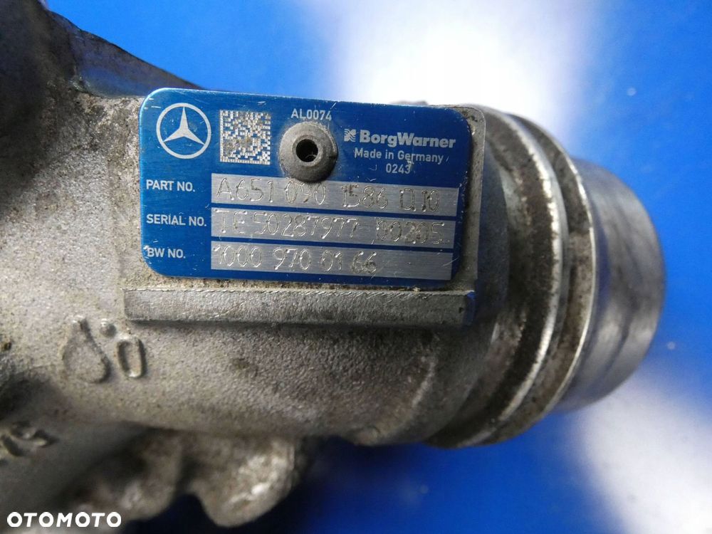 MERCEDES C KLASA W205 GLC W253 E W213 2.2 CDI TURBOSPRĘŻARKA TURBINA - 4