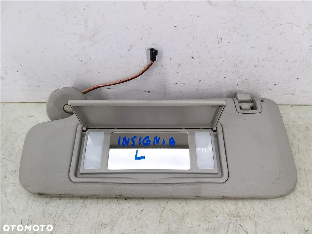Osłona przeciwsłoneczna lewa DASZEK 2 PINY Opel Insignia A 2008-2013 EUROPA - 2