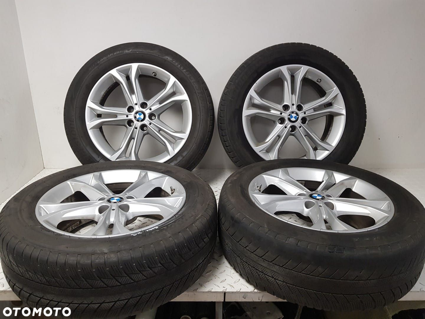 ŁADNY KOMPLET 4x KOŁA FELGI ALUFELGI ALUFELGA BMW X3 G01 X4 G02  7,0x18 ET22 5x112 - 2