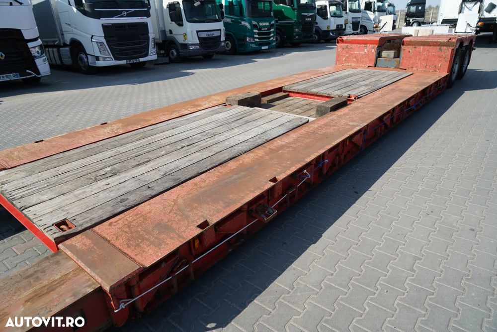 Nooteboom BETON JOS / EXTENSIBIL / TIEFBETT / EXTENSIBIL / TRANSPORTATOR / 19,5 M / MASĂ PUTERNICĂ: 55 TONE / - 9