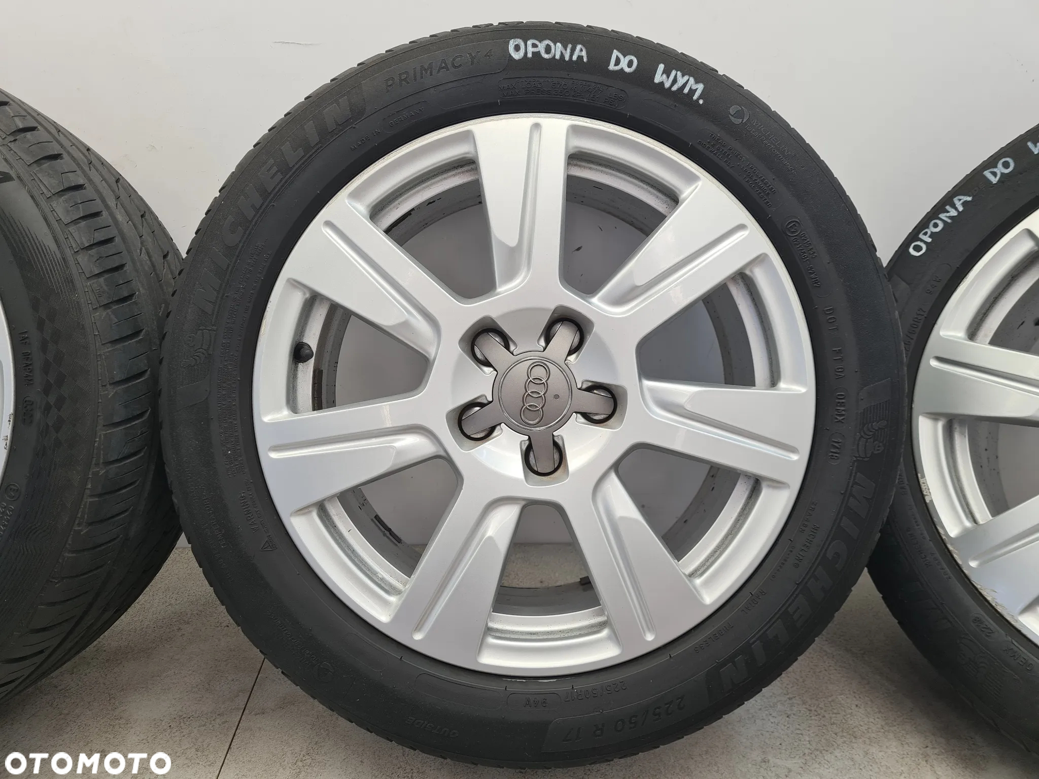 audi a6 c6 koła felgi aluminiowe 225/50 17 4f0601025cb - 17