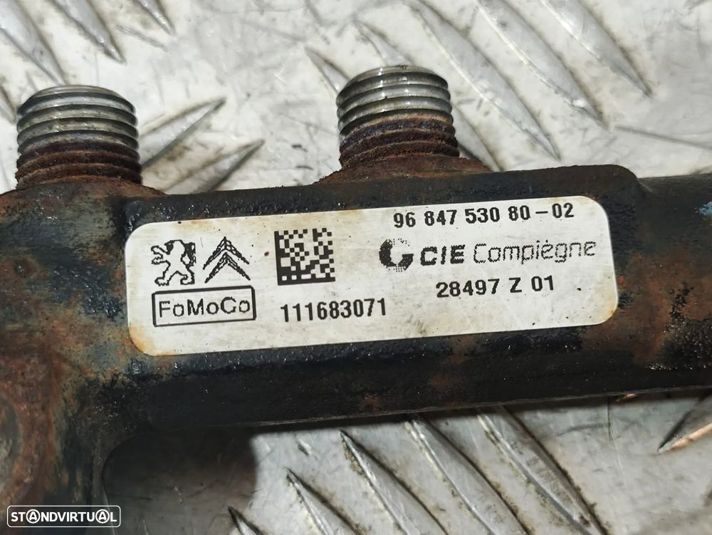 Régua injeção PSA CITROEN PEUGEOT - 6
