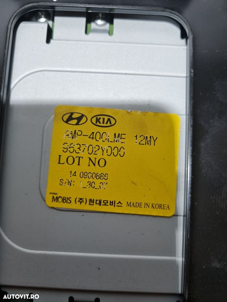 Amplificator audio Hyundai IX35 2010 - 2019 (1145) 963702Y000 - 3