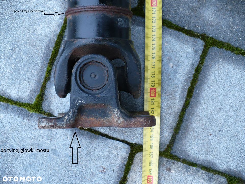 VITO VIANO 4X4 A6394107406 WAL NAPEDOWY ORYGI. EUR. - 2