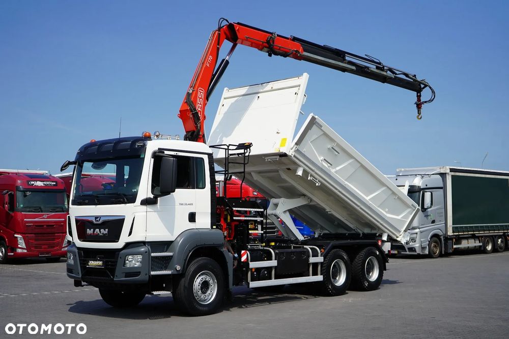MAN / TGS / 33.420 / E 6 / WYWROTKA + HDS / FASSI F 175 / 6 X 4 / HYDROBURTA - 1