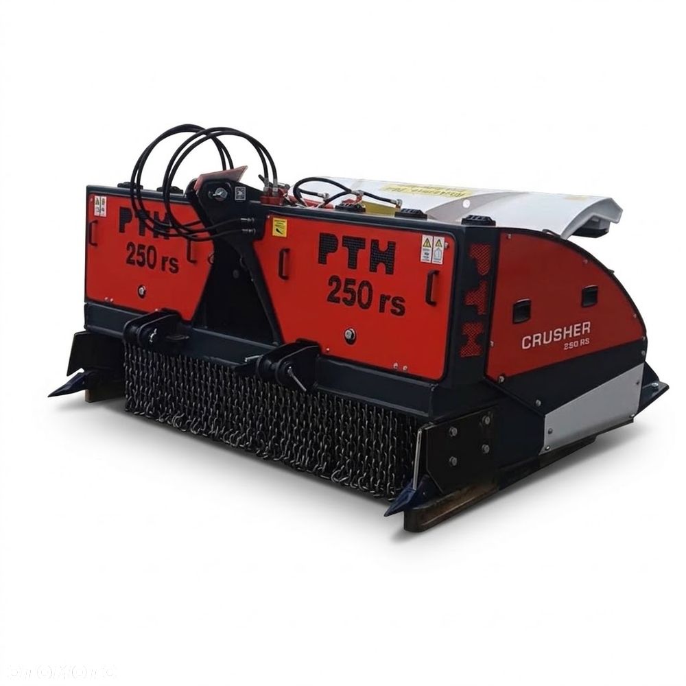 Kruszarka Kamieni PTH Crusher 250 Do Granitu, Asfaltu, Betonu HARDOX  140–500 KM - 5