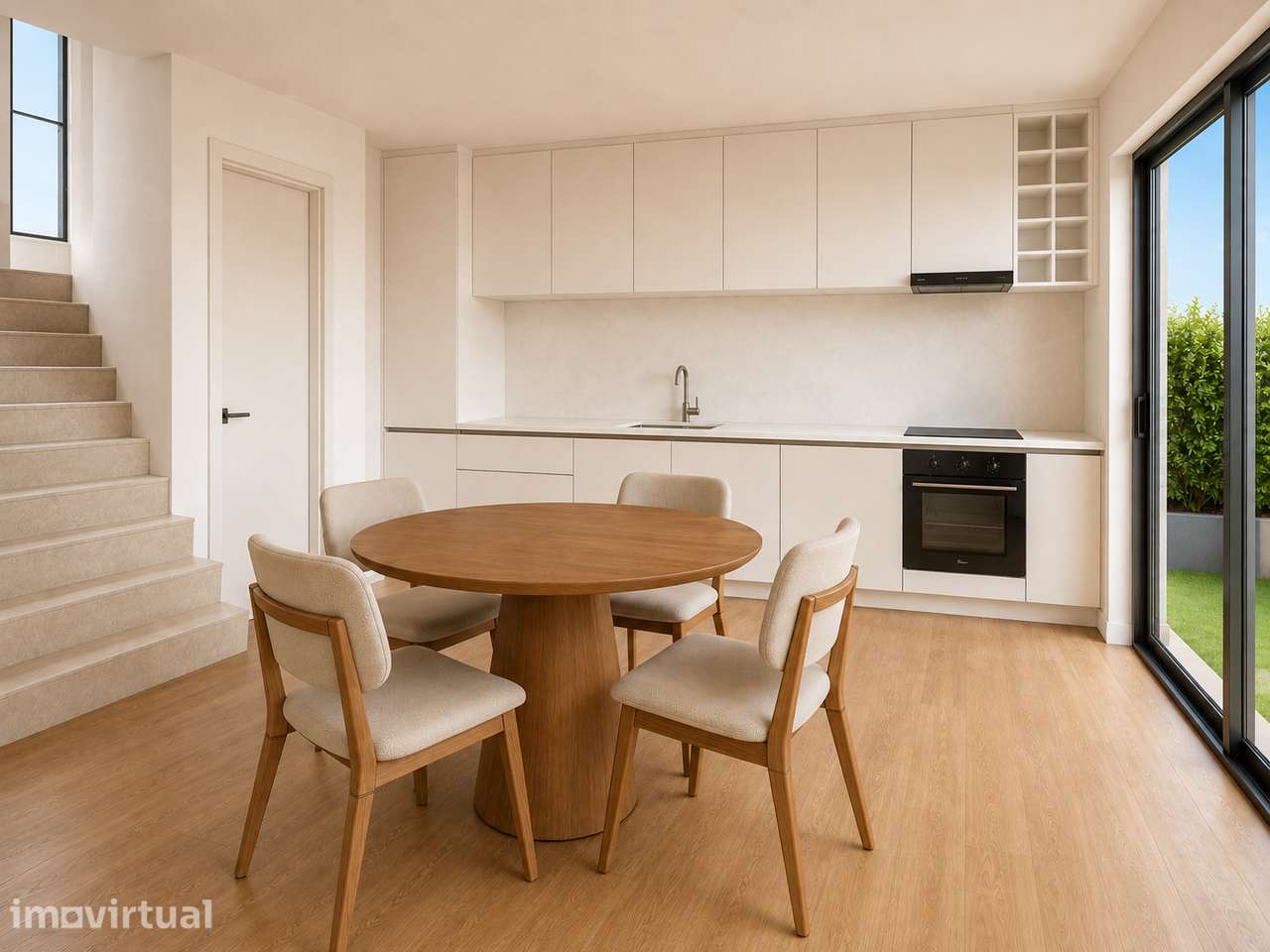 Moradia contemporânea nova em Alcoitão com duas suites (T2+1) - Grande imagem: 3/15