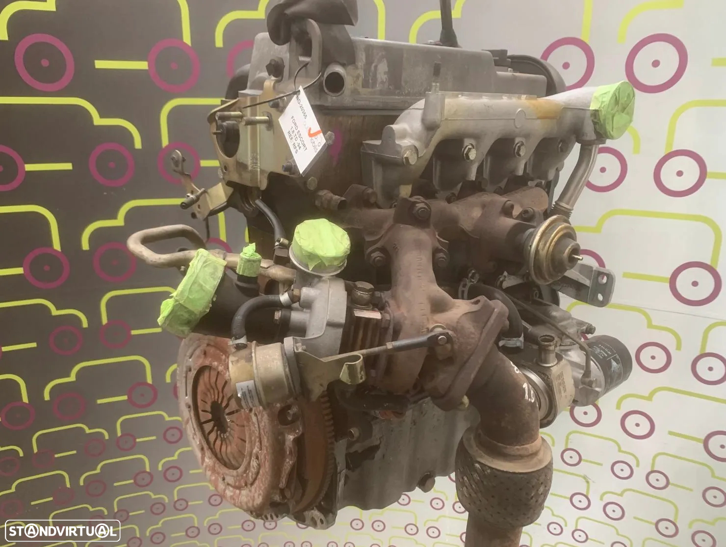 Motor FORD ESCORT BERL./TURNIER 1.8 Turbo Diesel Ref - RFS NO-20365 - 4