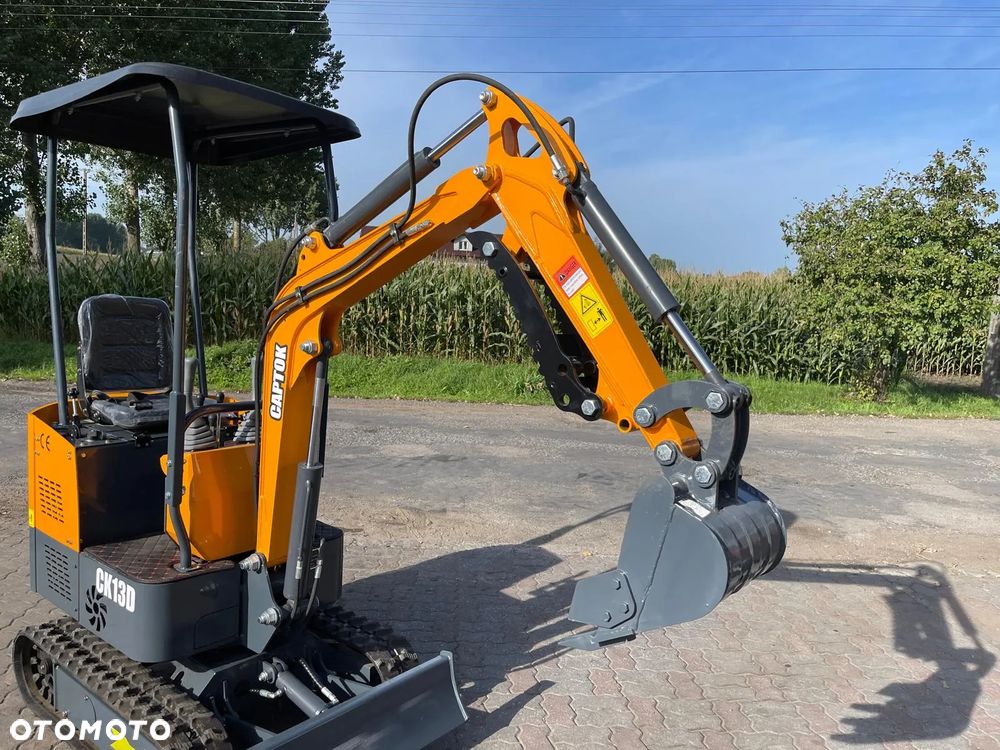 Inny Minikoparka CAPTOK CK13D NOWA KOPARKA 1.3 TONY 2026 ROK RATY/LEASING - Szybka decyzja ! Łyżka, Joystick, Ścisk mechaniczny z przodu SUPER STAN - 18