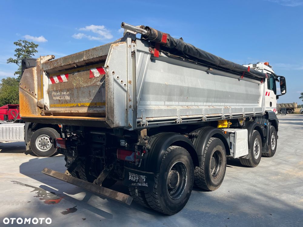 MAN Tgs 8x4 Hydroburta Model 35.460 Meiller Kipper Rok 2017 Doinwestowany Manual Import Niemcy (8x6 8x8 8x2 nie 6x6) Arocs Scania - 8