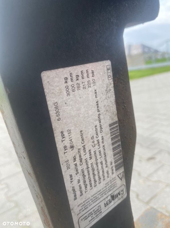 Paletyzer przesuw pozycjoner Meyer wózka widłowego linde toyota h30 h35 h40 - 5