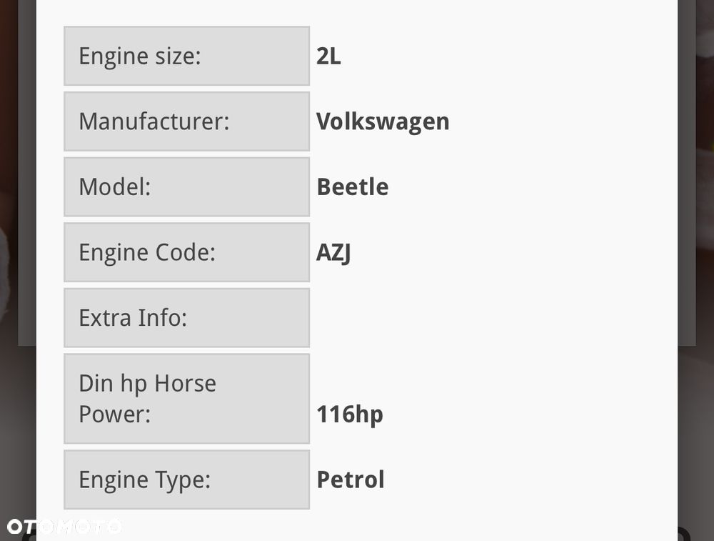 SILNIK BEETLE AZJ 2.0 B 8V KOMPLETNY vw  SKODA OCTAVIA I GOLF IV 4 film video - 7