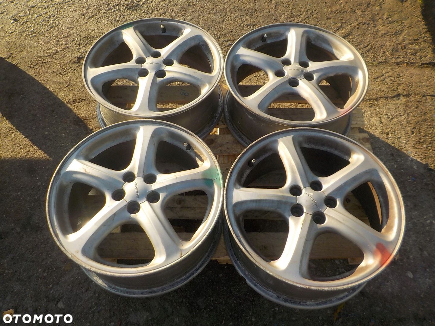 SUBARU IMPREZA FELGI ALUMINIOWE R17 5x100 ET55 - 1