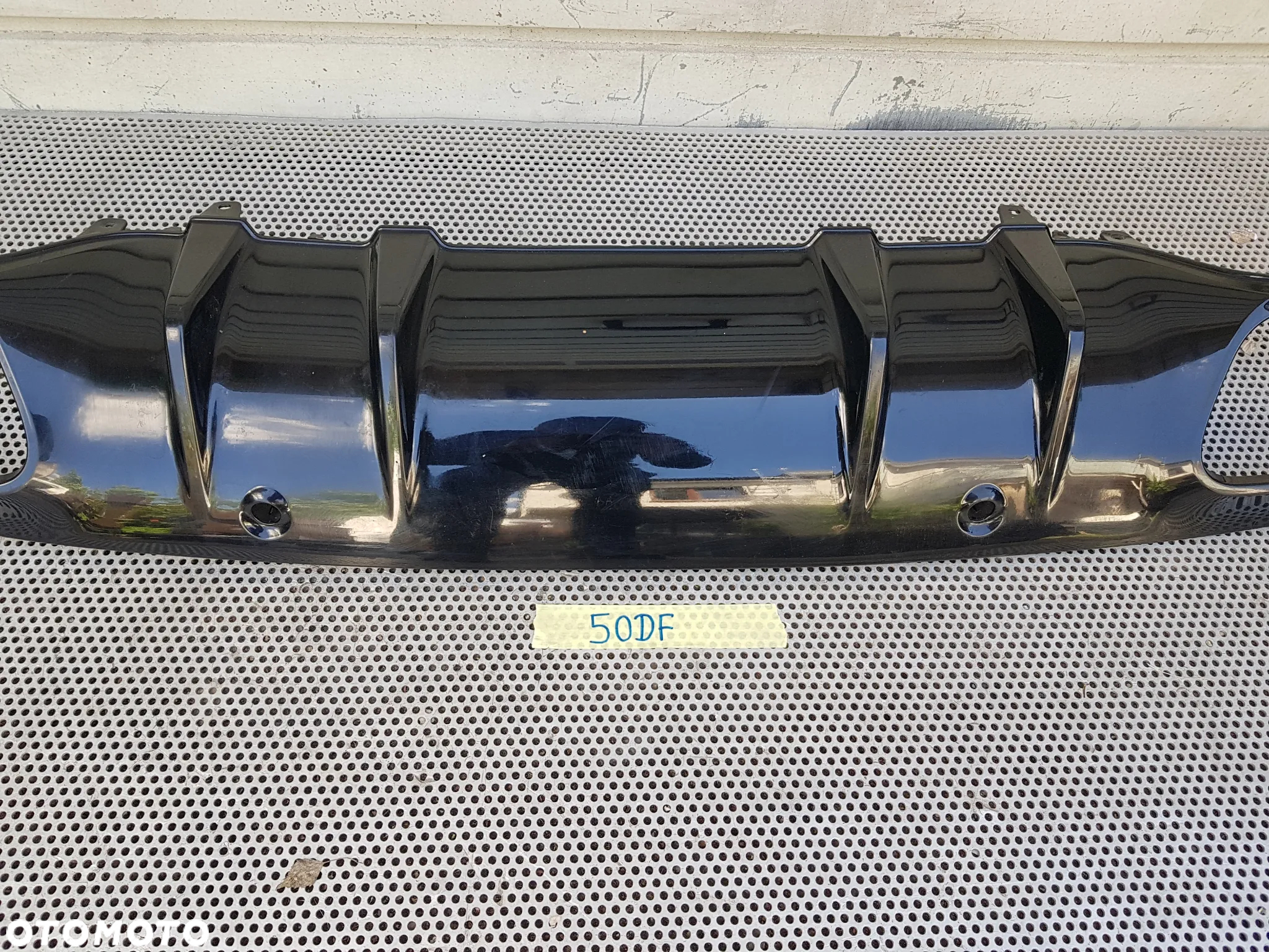 Mercedes W205 C43 C63 AMG Coupe Dyfuzor Dokładka Spoiler Zderzaka Tył - 4