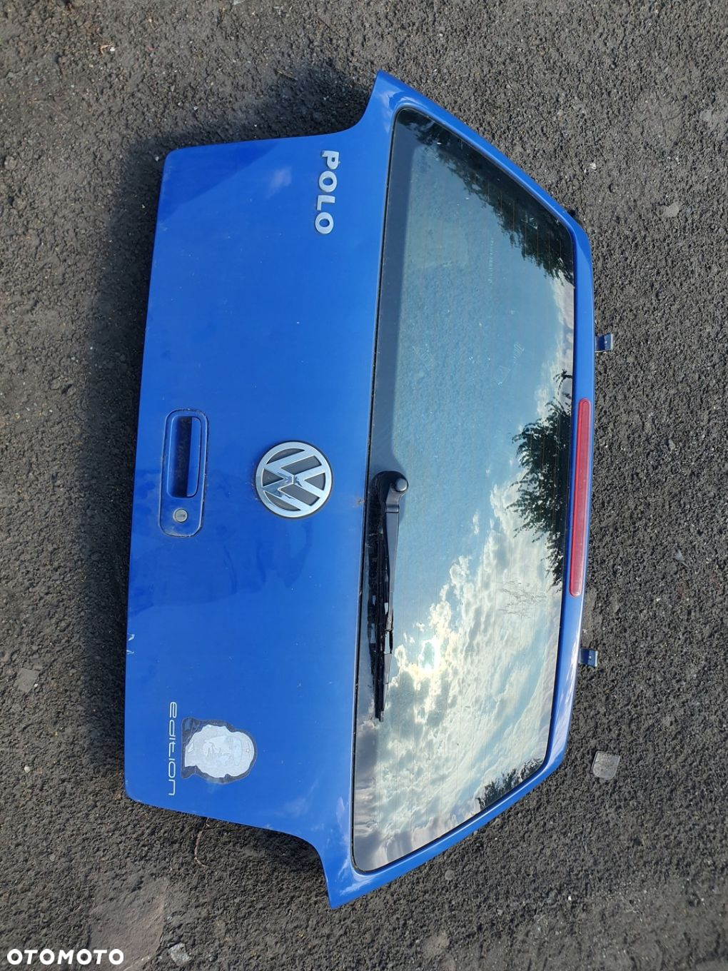 zderzak przedni przód VOLKSWAGEN polo 6N2 01r 1.4 8v 3d lakier LA5C - 10