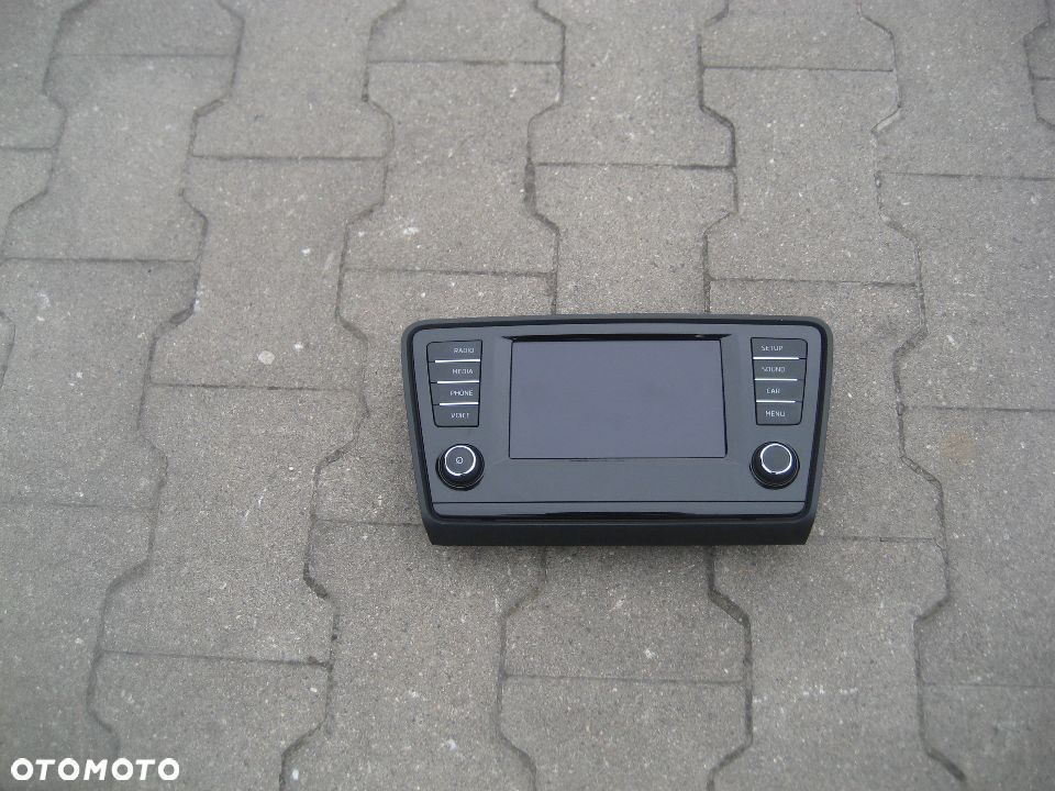 skoda octavia iii 3  12> ekran wyświetlacz lcd 5e0919605h europa - 1