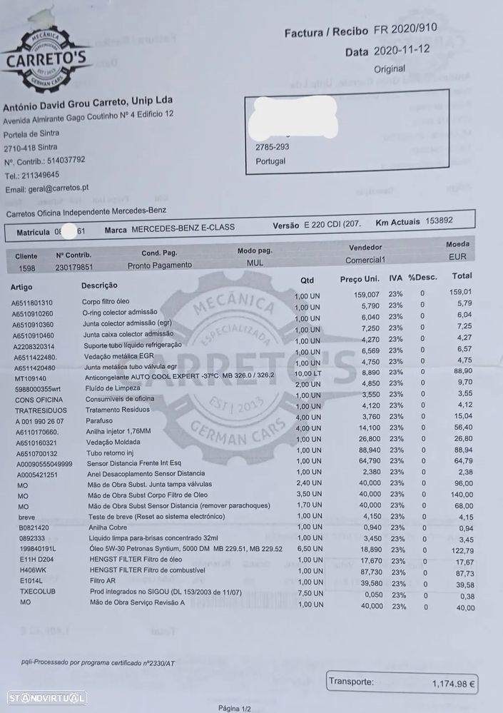 Mercedes-Benz E 220 CDi BlueEfficiency Auto - 28