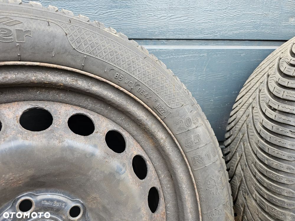 KOŁA FELGI STALOWE OPONY ZIMOWE 205/55 R16 OPEL ASTRA J K MOKKA 5x105 6,5J ET39 - 14