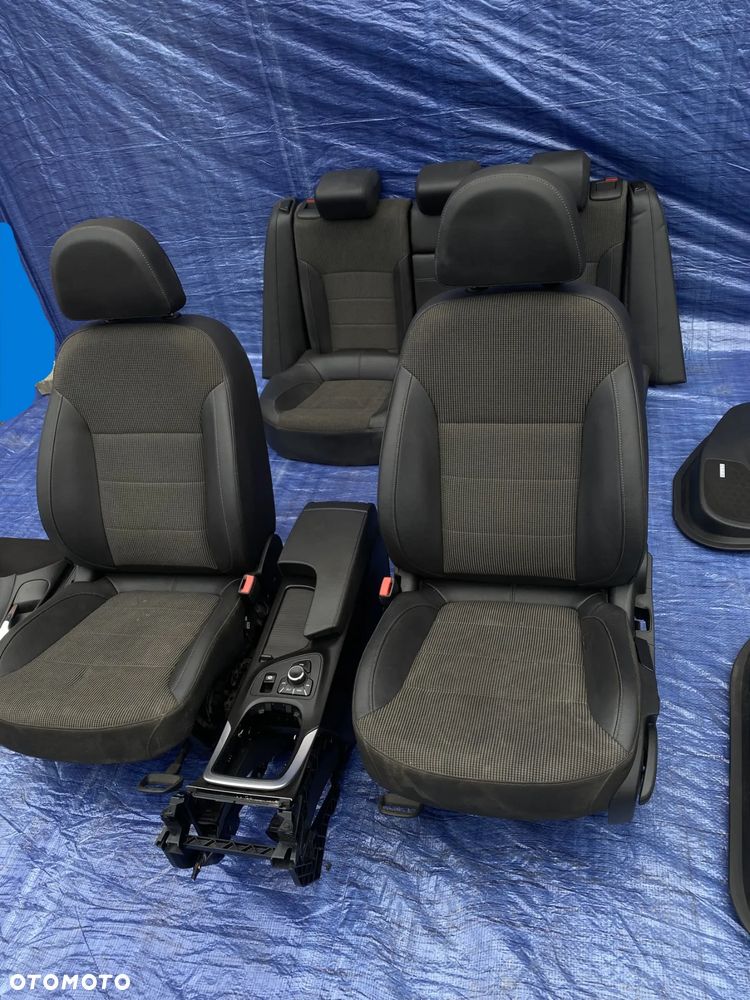 FOTEL FOTELE KANAPA BOCZKI PODŁOKIETNIK TUNEL WNĘTRZE KOMPLET PÓŁ SKÓRY OPEL INSIGNIA A SEDAN HATCHBACK KOMBI 2009-  EUROPA - 3