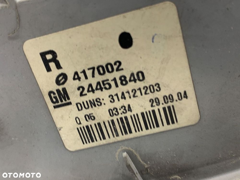 LAMPA PRAWY TYŁ - 129.00 PLN - OPEL ASTRA H (A04) 2004 - 2014 1.9 CDTI (L48) 88 kW [120 KM] olej - 5