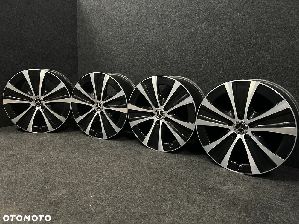 Alufelgi Mercedes E-Klasa W213, W212, C-Klasa W205, W204 18 cali 5x112 4szt. Ładne z czujnikami! - 1
